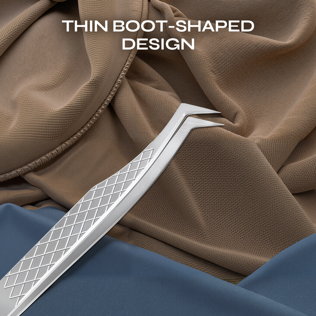 Boot Tip Platinum Volume Tweezer