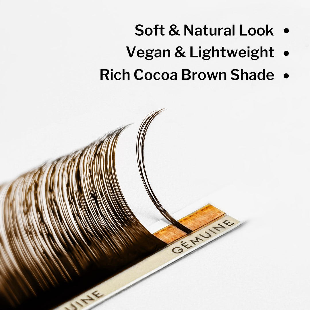 Gemuine Cocoa Brown Lash 0.05MM